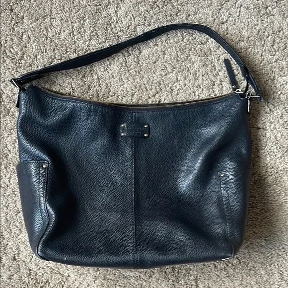 Kate Spade Black Textured Bag with Gold Accents kate spade new york Handbag - black - (Pre-owned) - Zalando main image 3